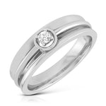 Load image into Gallery viewer, Platinum Couple Rings with Solitaires JL PT 624
