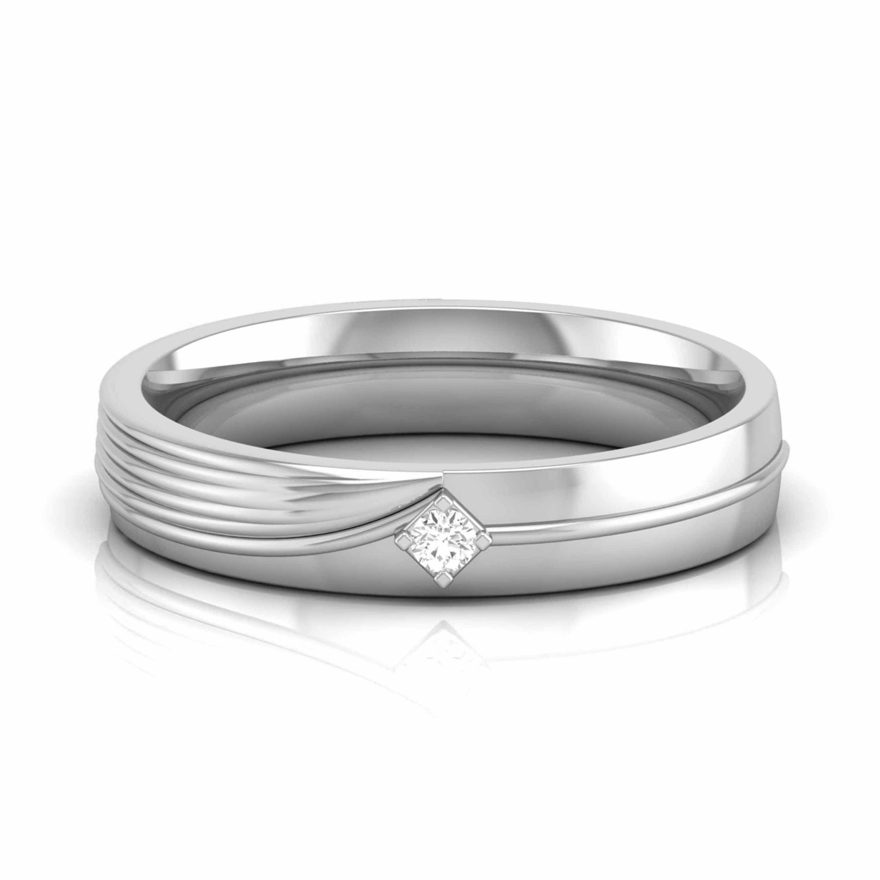 Platinum Diamond Couple Bands JL PT CB 134