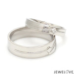 Load image into Gallery viewer, Platinum Diamond Couple Bands JL PT CB 134
