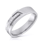 Load image into Gallery viewer, Platinum Diamond Couple Love Bands JL PT CB-6
