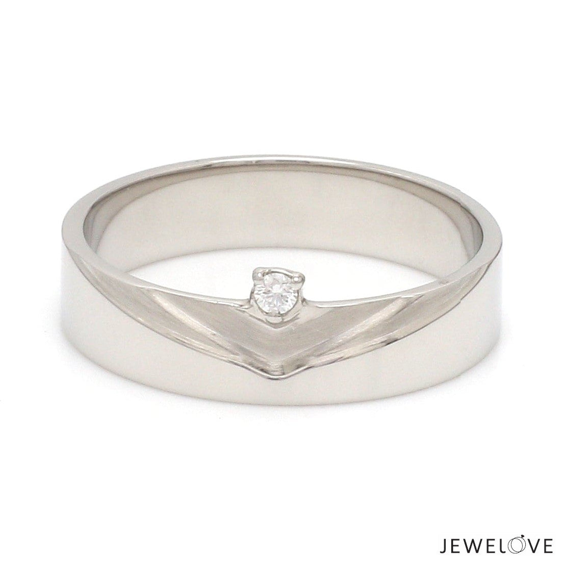 Platinum Diamond Couple Ring JL PT 1364