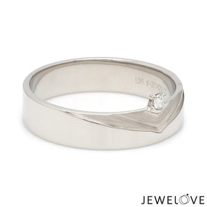 Platinum Diamond Couple Ring JL PT 1364