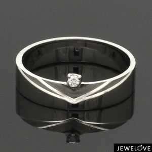 Platinum Diamond Couple Ring JL PT 1364