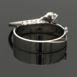 Load image into Gallery viewer, Platinum Diamond Couple Ring JL PT 1364
