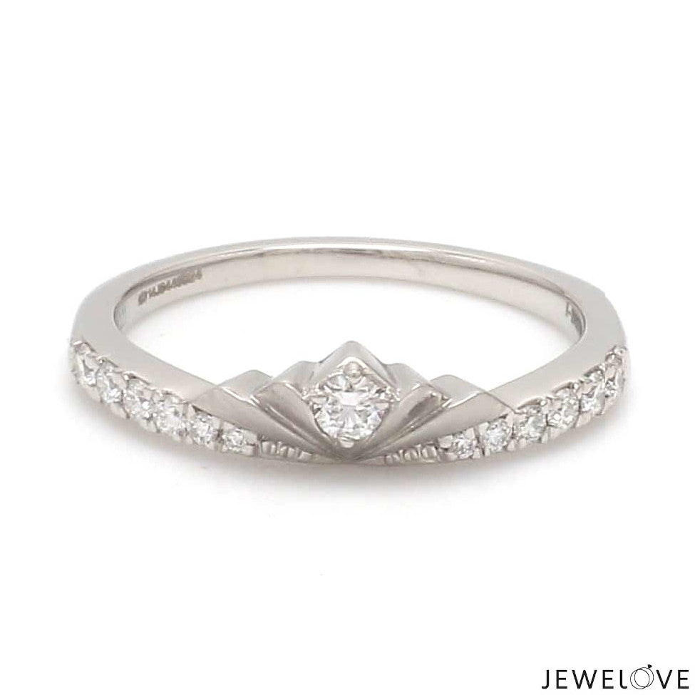 Platinum Diamond Couple Ring JL PT 1364