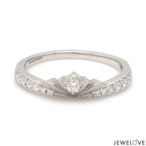 Platinum Diamond Couple Ring JL PT 1364