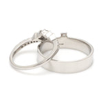 Load image into Gallery viewer, Platinum Diamond Couple Ring JL PT 1364
