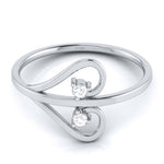 Load image into Gallery viewer, Platinum Diamond Heart Ring for Women JL PT LR 138
