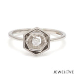 Load image into Gallery viewer, Platinum Diamond Ring for Women JL PT 1357
