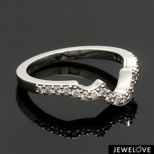 Platinum Diamond Ring for Women JL PT 1368