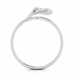 Platinum Diamond Ring for Women JL PT LR 11