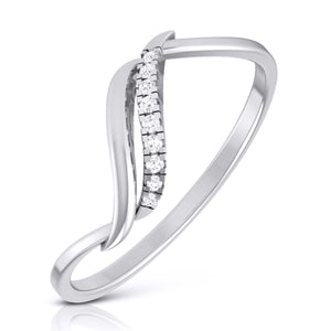 Platinum Diamond Ring for Women JL PT LR 119