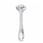 Load image into Gallery viewer, Platinum Diamond Ring for Women JL PT LR-57
