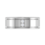 Load image into Gallery viewer, Platinum Diamonds Couple Unisex Ring JL PT MB RD 111
