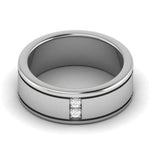 Load image into Gallery viewer, Platinum Diamonds Couple Unisex Ring JL PT MB RD 111
