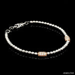 Load image into Gallery viewer, Platinum Evara Balls Bracelet with Rose Gold Fusion for Women JL PTB 760
