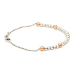 Load image into Gallery viewer, Platinum Evara | Rose Gold Bracelet for Women JL PTB 826
