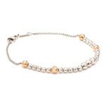 Load image into Gallery viewer, Platinum Evara | Rose Gold Bracelet for Women JL PTB 826
