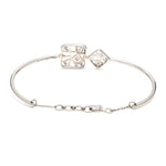 Load image into Gallery viewer, Platinum Evara | Rose Gold Diamonds Bracelet for Women JL PTB 827
