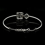 Load image into Gallery viewer, Platinum Evara | Rose Gold Diamonds Bracelet for Women JL PTB 827
