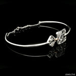 Load image into Gallery viewer, Platinum Evara | Rose Gold Diamonds Bracelet for Women JL PTB 827
