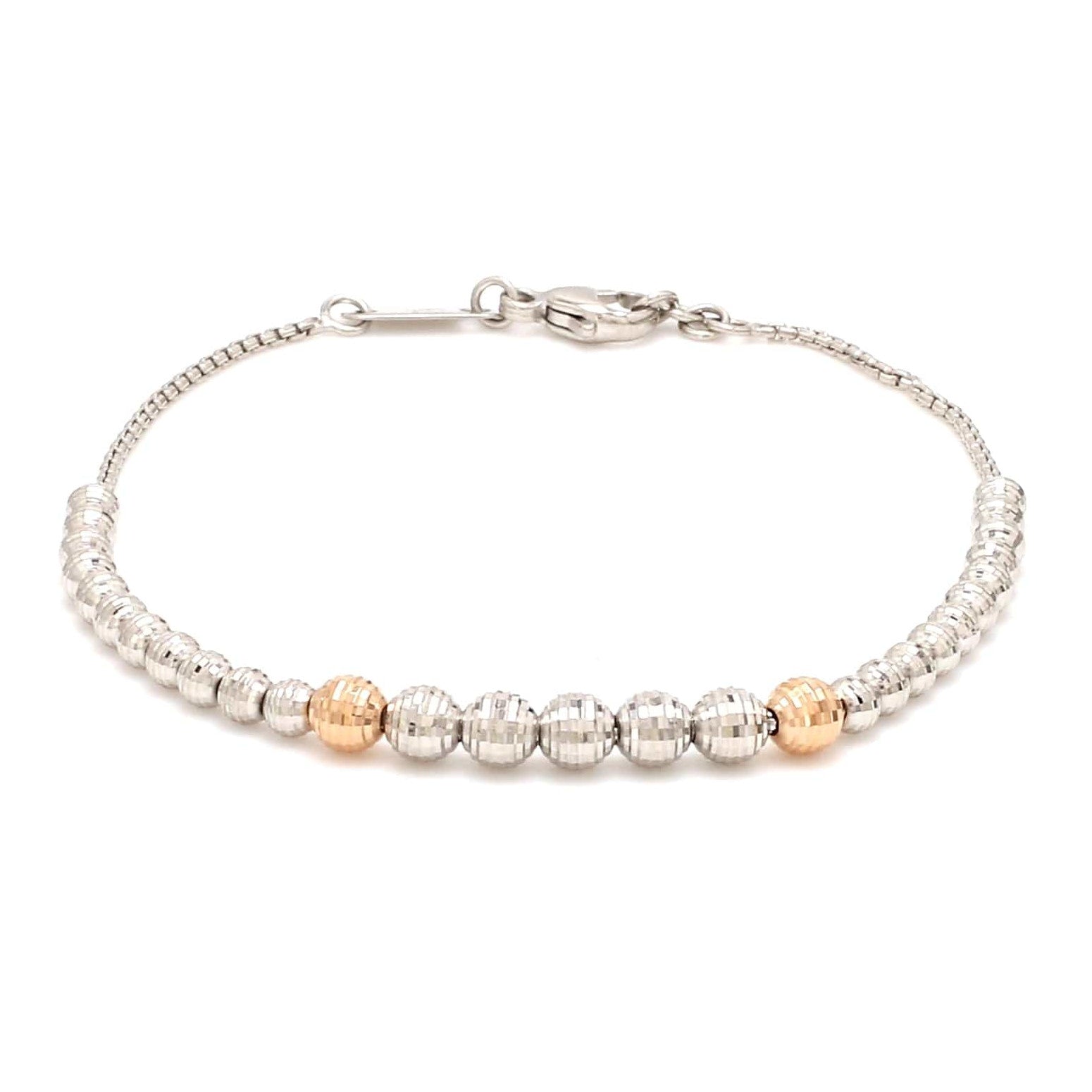 Platinum Evara | Rose Gold Bracelet for Women JL PTB 825