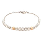 Load image into Gallery viewer, Platinum Evara | Rose Gold Bracelet for Women JL PTB 825
