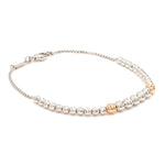 Load image into Gallery viewer, Platinum Evara | Rose Gold Bracelet for Women JL PTB 825
