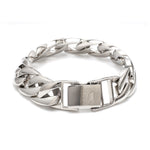 Load image into Gallery viewer, Platinum Heavy Bracelet for Men JL PTB 1183
