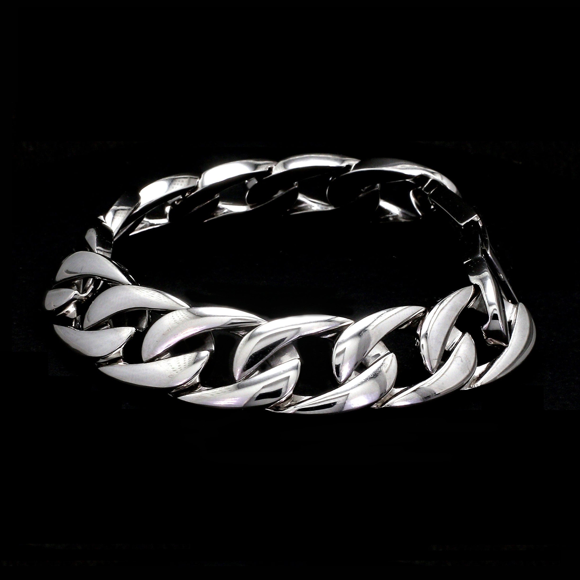 Platinum Heavy Bracelet for Men JL PTB 1183