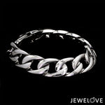 Load image into Gallery viewer, Platinum Heavy Bracelet for Men JL PTB 1183
