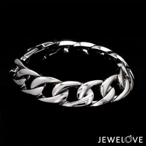 Platinum Heavy Bracelet for Men JL PTB 1183