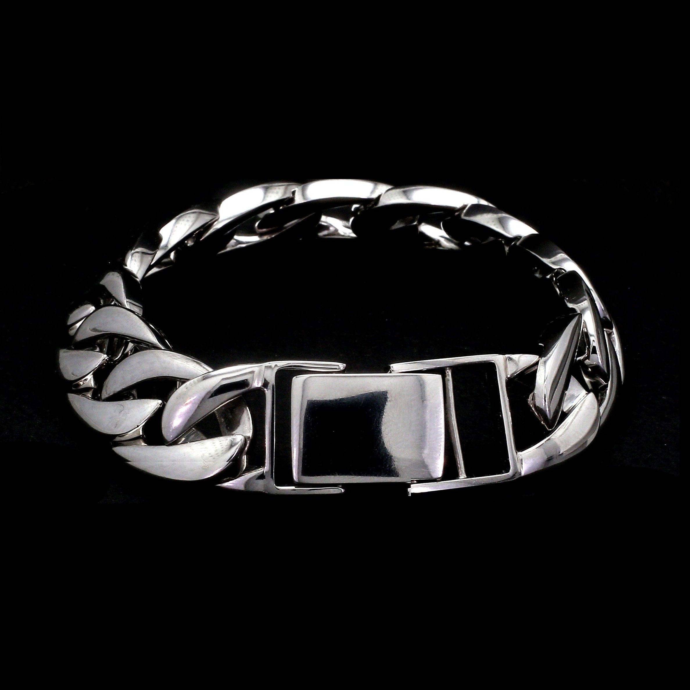 Platinum Heavy Bracelet for Men JL PTB 1183