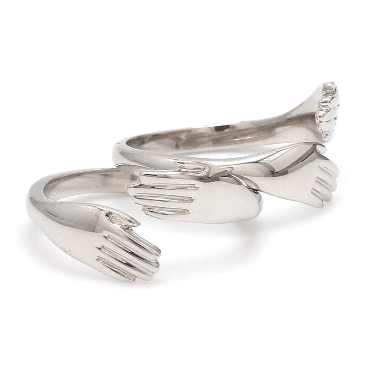 Platinum Hug Unisex Ring JL PT 938