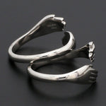 Load image into Gallery viewer, Platinum Hug Unisex Ring JL PT 938
