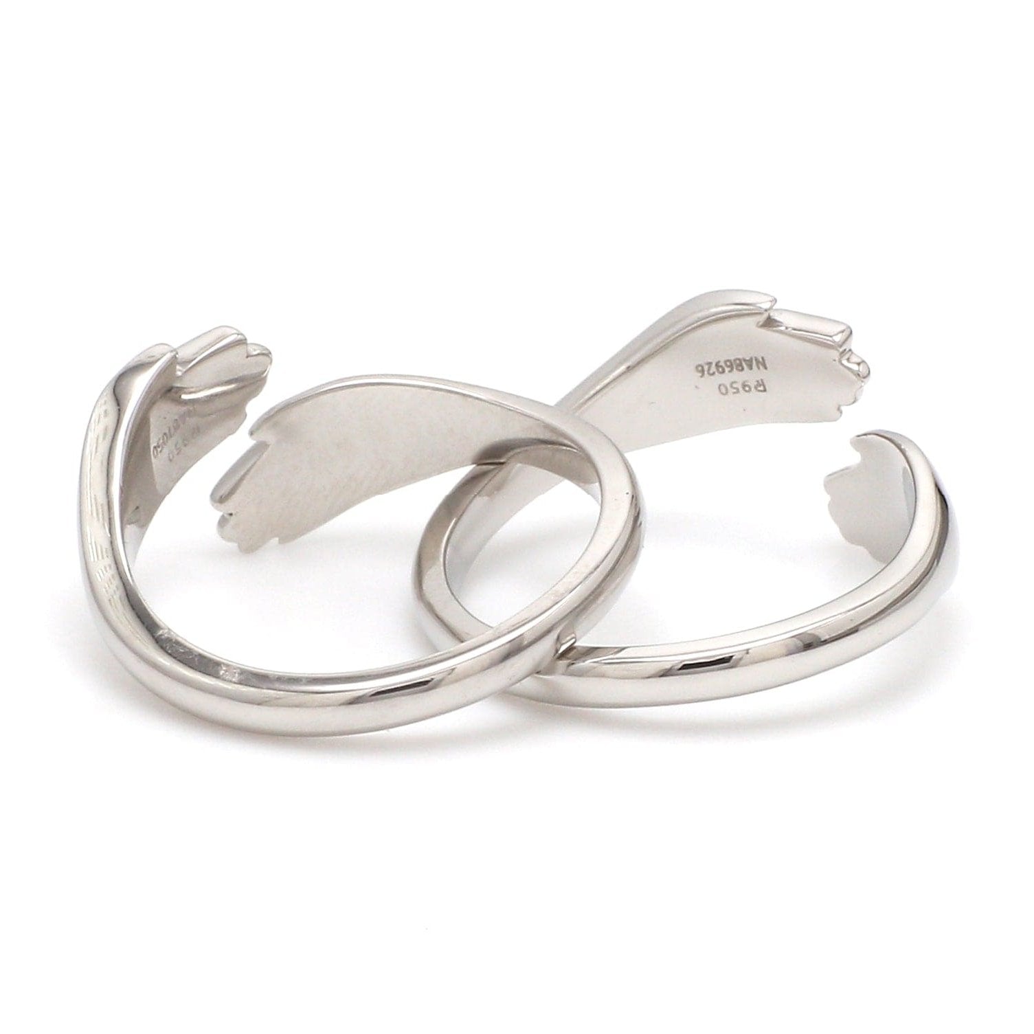 Platinum Hug Unisex Ring JL PT 938