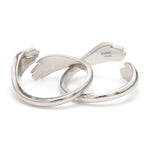 Load image into Gallery viewer, Platinum Hug Unisex Ring JL PT 938
