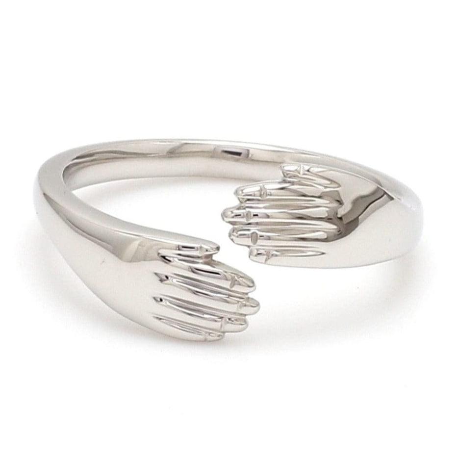 Platinum Hug Unisex Ring JL PT 938