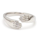 Load image into Gallery viewer, Platinum Hug Unisex Ring JL PT 938
