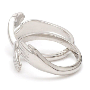 Platinum Hug Unisex Ring JL PT 938