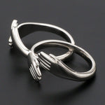 Load image into Gallery viewer, Platinum Hug Unisex Ring JL PT 938
