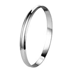 Load image into Gallery viewer, Platinum Kada for Men with a Center Groove JL PTB 763
