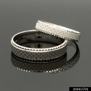 Platinum Love Bands for Couple JL PT 1306