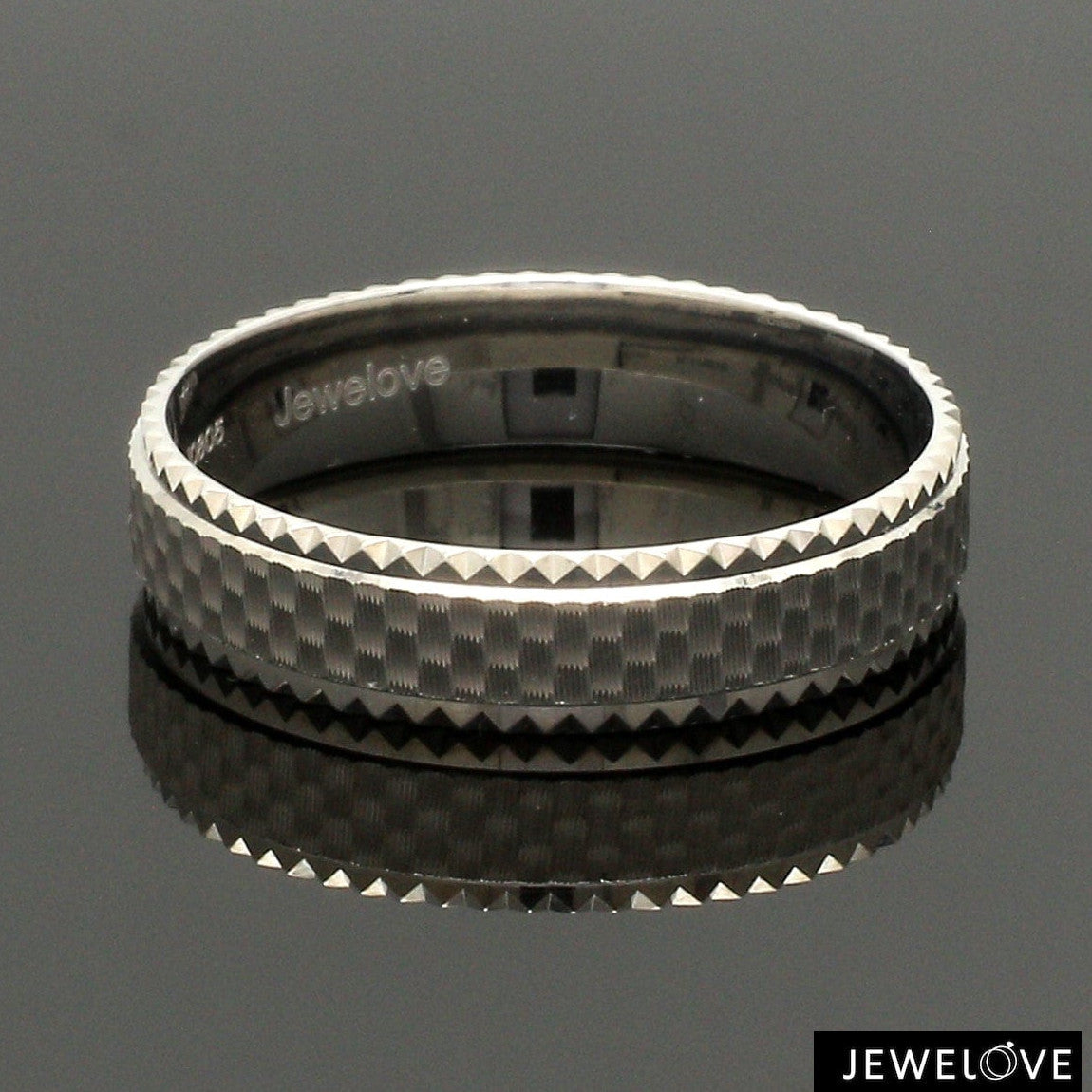 Platinum Love Bands for Couple JL PT 1306