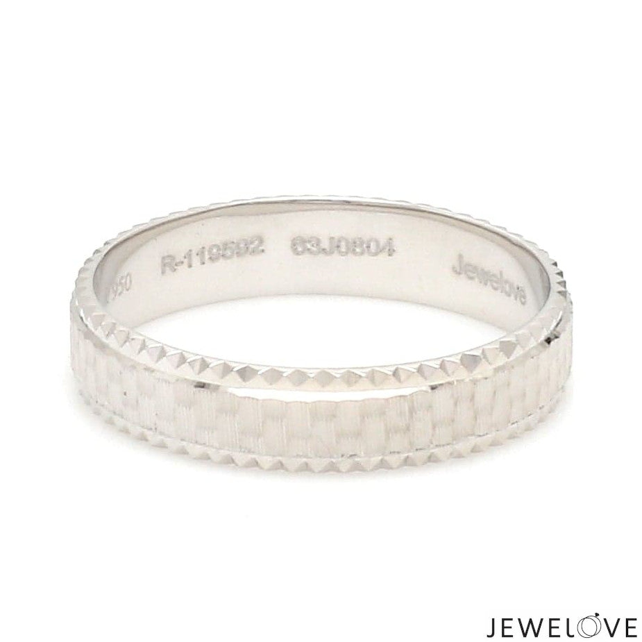 Platinum Love Bands for Couple JL PT 1306