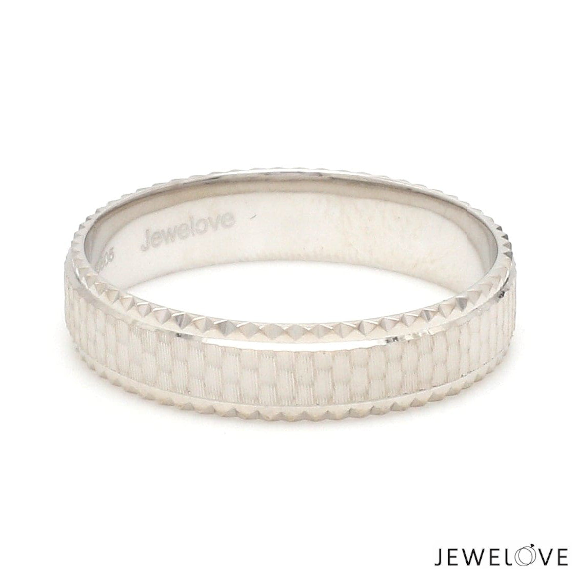 Platinum Love Bands for Couple JL PT 1306