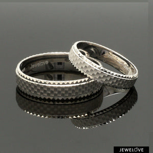 Platinum Love Bands for Couple JL PT 1306