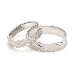 Platinum Love Bands for Couple JL PT 1307