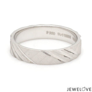 Platinum Love Bands for Couple JL PT 1307