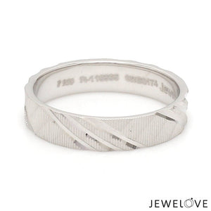 Platinum Love Bands for Couple JL PT 1307